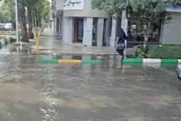  هشدار هواشناسی: رگبار، تندباد و کاهش ۱۰ درجه‌ای دمای هوا  