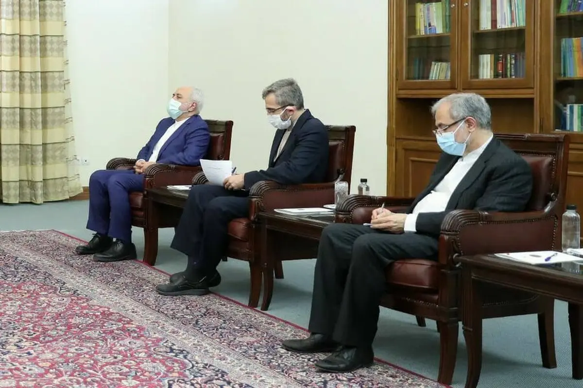 حضور علی باقری و ظریف در دیدار رئیسی و وزیرخارجه هند +عکس