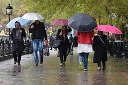 تهران بارانی می‌شود