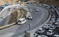 
ترافیک سنگین از طرف تهران به شمال
