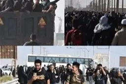 برگشت دادن ۲۰۰ زایر اربعین حسینی از مرز چذابه 