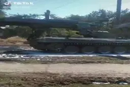 رها شدن به ادوات رزمی مهندسی روسیه رسید+ویدئو