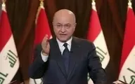رئیس جمهور عراق خبر دیدارش با رئیس پنتاگون را تکذیب کرد