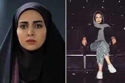 مهشید جوادی موهای خود را از ته تراشید | این عکس مهشید جوادی را کسی ندیده