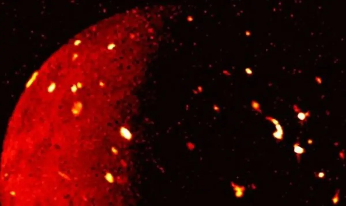 ناسا یک قمر دیگر از سیاره مشتری پیدا کرد | انقدر آتشینه مثل رنگ خون میمونه! + عکس