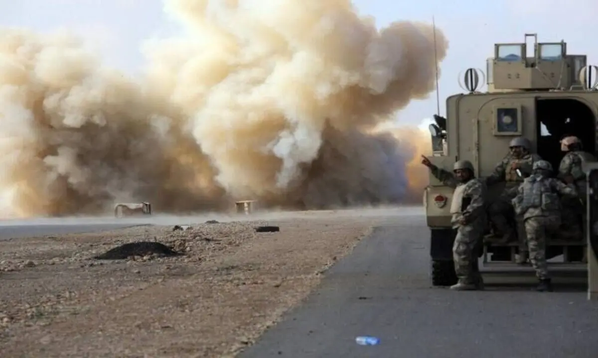 یک کاروان لجستیک آمریکا در الدیوانیه عراق هدف قرار گرفت


