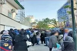 
روزهای شلوغ خیابان وزرادر میانه کرونا 
