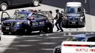 ویدئو؛ درگیری پلیس سیاتل با مرد مسلح