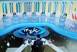 عکسی متفاوت از خوش و بش ۲ رقیب در آخرین مناظره