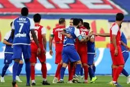 جدول لیگ برتر بعد از برد پرسپولیس در دربی ۹۵ 