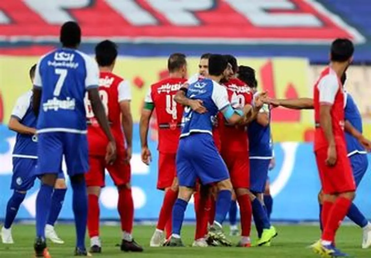 جدول لیگ برتر بعد از برد پرسپولیس در دربی ۹۵ 