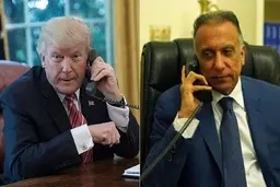 
دیدار نخست‌وزیر عراق با ترامپ در کاخ سفید / (۳۰ مرداد ماه) 
