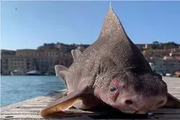 ظاهر شگفت‌انگیز ماهی در ساحل ایتالیا +عکس 