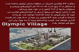 درباره دهکده المپیک توکیو