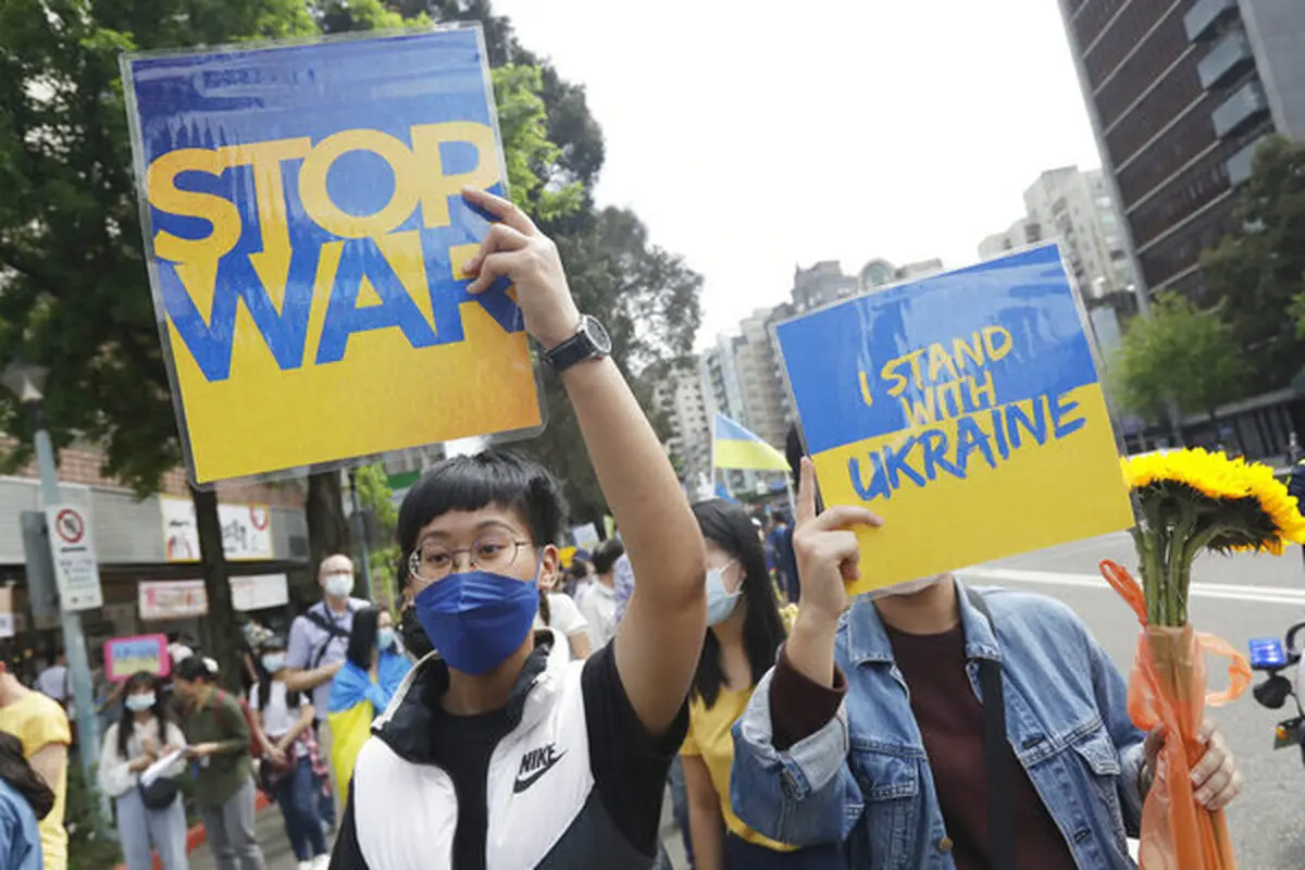 چین: تایوان از بحران اوکراین سوءاستفاده می‌کند
