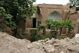 تخریب منزل مرحوم استاد حمید سبزواری