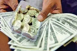  قیمت سکه وطلا   |   فاصله قیمتی بین دو بازار سکه ودلار