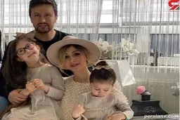 بازی شاهرخ استخری با جان دخترانش ! 