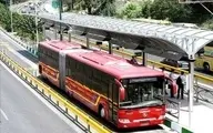 تغییر برنامه به کار گیری اتوبوس ها در خطوط بی آر تی