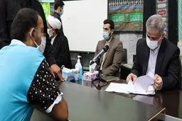 بازدید دادستان تهران به همراه ۱۰۳ قاضی از زندان رجایی شهر 