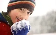 
برف  نخورید خطرناک است
