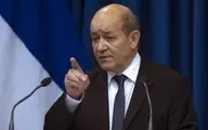 تاکید وزیر خارجه فرانسه بر لزوم همکاری با ایران برای حل مسئله افغانستان 
