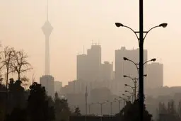 هوای تهران ناسالم است