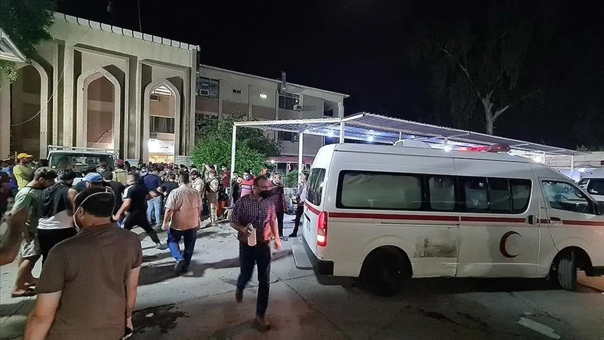 دومین آتش سوزی در بیمارستان کرونایی در بغداد