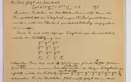 دستخط انیشتین با قیمت میلیون‌ها یورو به حراج گذاشته می‌شود / حراج نسخه‌ی خطی نایاب از فیزیکدان نظری معروف