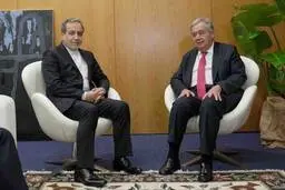 نامه عراقچی به گوترش درباره اغتشاشات و جنایات تروریستی اخیر