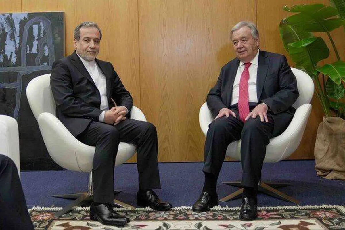 نامه عراقچی به گوترش درباره اغتشاشات و جنایات تروریستی اخیر