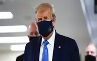 ترامپ بالاخره با ماسک کنار آمد