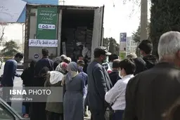 بلای دولت تدبیر بر سر مردم برای خرید مرغ| صف خرید مرغ در ایران+تصاویر 