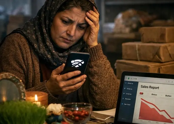 کاهش شدید فروش آنلاین در آستانه نوروز