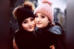 عکس کمتر دیده شده از سارا و نیکا در مزون لاکچری+عکس