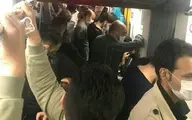مسافران مترو تهران در موج سوم کرونا کم شدند