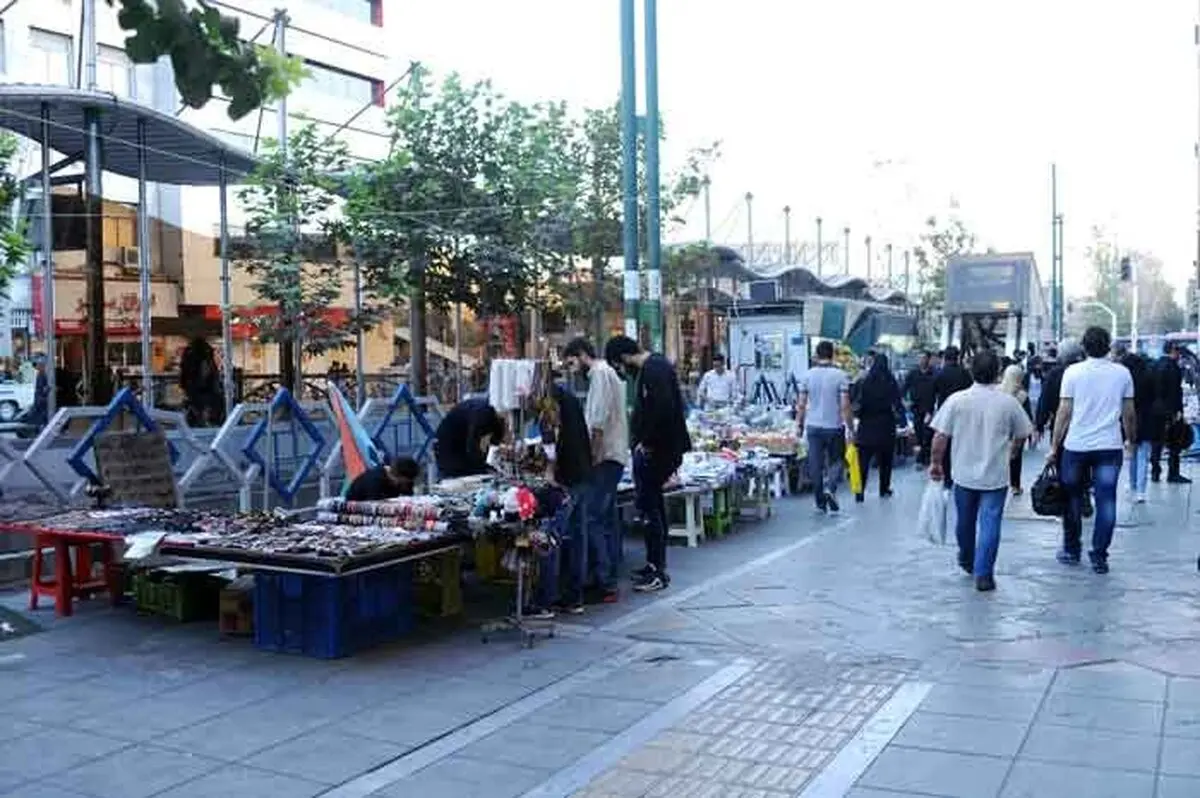 درتهران چند نفر دستفروشی می کنند ؟