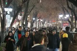 خیابان های تبریز در شور و شوق خرید عید و انتخابات