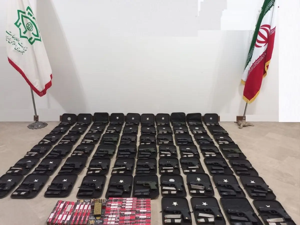 انهدام باند قاچاق سلاح و مهمات در خوزستان 