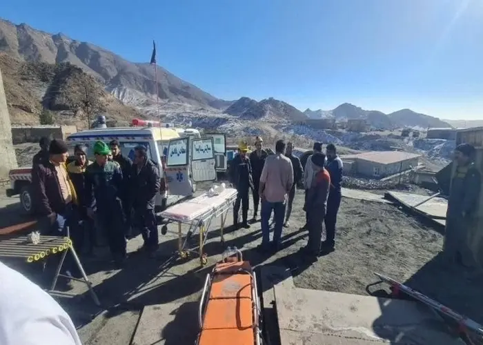 ریزش معدن در بافق |  24 کارگر ‌محبوس شدند