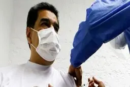 رییس جمهور ونزوئلا و همسرش واکسن روسی کرونا تزریق کردند