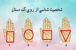 تست شخصیت شناسی از روی کف دست