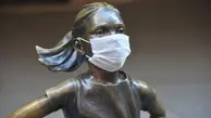 کرونا، چهره مجسمه‌های مشهور جهان را هم تغییر داده است