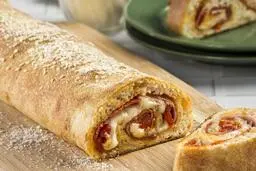 طرز تهیه استرامبولی مرغ و قارچ | اگر آلفردو دوست داری این غذا رو از دست نده + ویدئو 