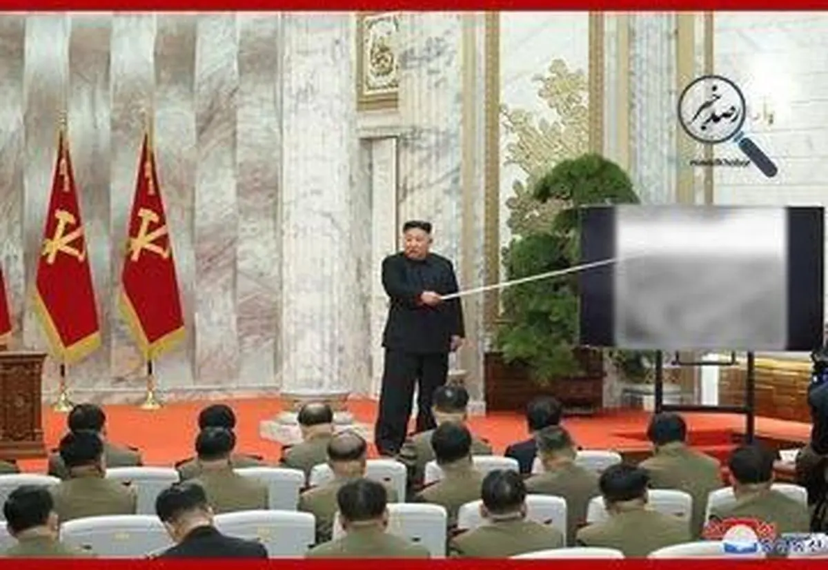 رهبر کره شمالی پس از سه هفته غیبت،  در نشستی نظامی حاضر شد 