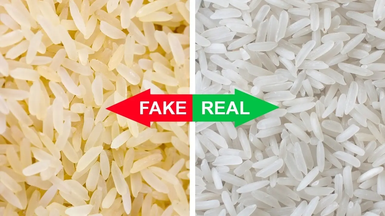 چگونه برنج اصل را از تقلبی تشخیص دهیم؟ | چند ترفند برای تشخیص برنج فیک+ویدئو