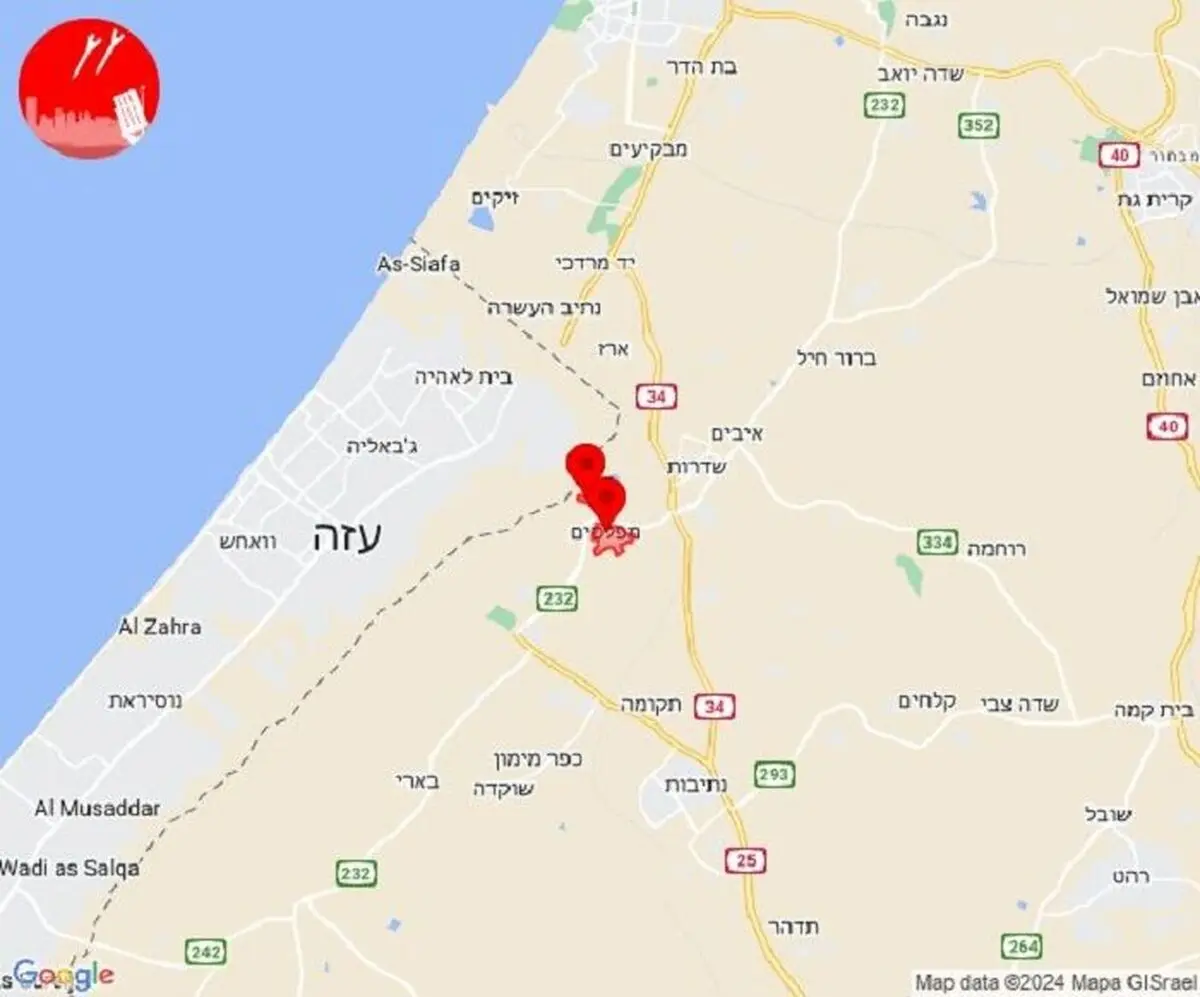 آژیر خطر در فلسطین | خطر شلیک راکت و موشک در فلسطین