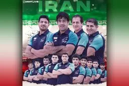 ایران قهرمان آسیا شد | تیم ملی کشتی فرنگی جوانان ایران قهرمان آسیا شد