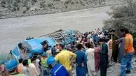 اتوبوس مسافربری در دره سقوط کرد | سقوط مرگبار اتوبوس مسافربری در دره