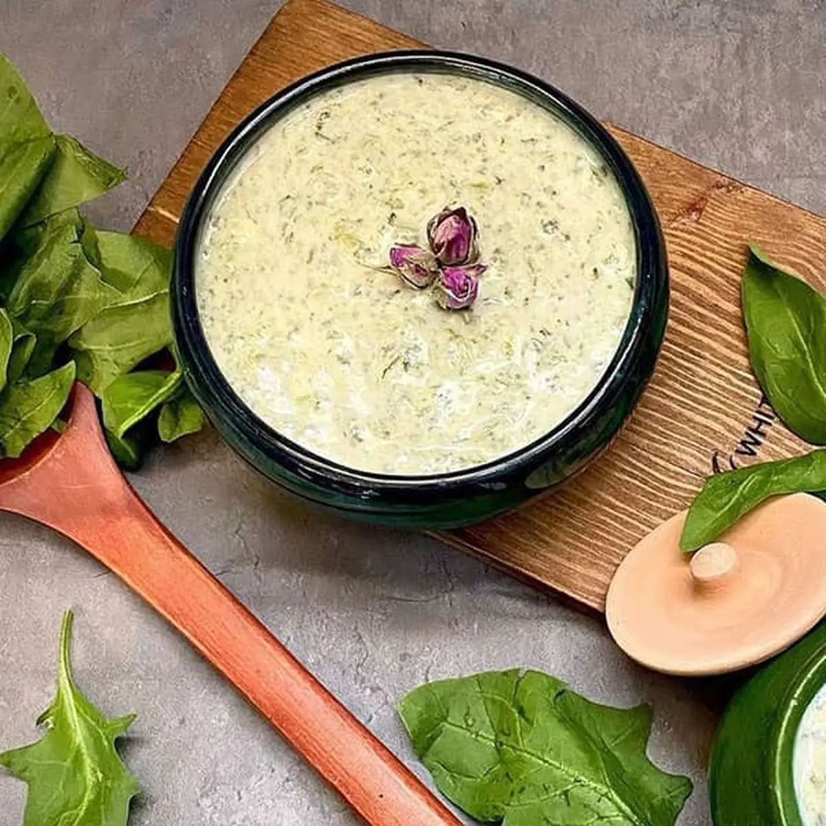 بورانی اسفناج رو همیشه اشتباه درست میکردی | طرز تهیه بورانی اسفناج + ترفندهای خاص